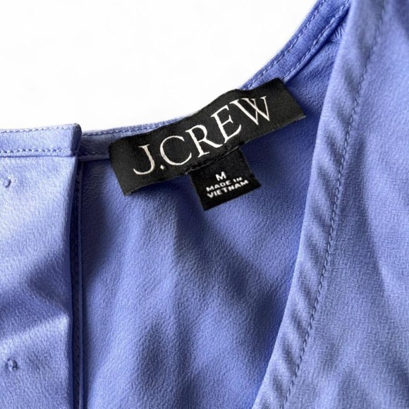 JCrew‎ Blue tank top #tanktop= M - Picture 2 of 2